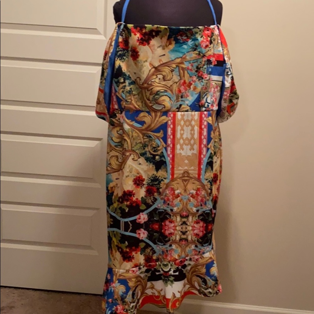 Plus size women’s ASOS multi color dress